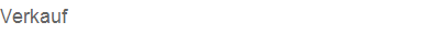 Verkauf